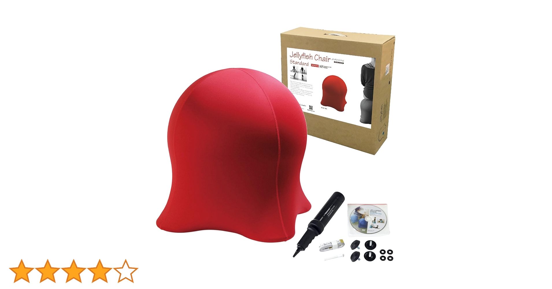 Jellyfish Chair Standard 赤 Jellyfish Chair Standard 赤 楽天市場】送料無料!!【DVD付 大人サイズ